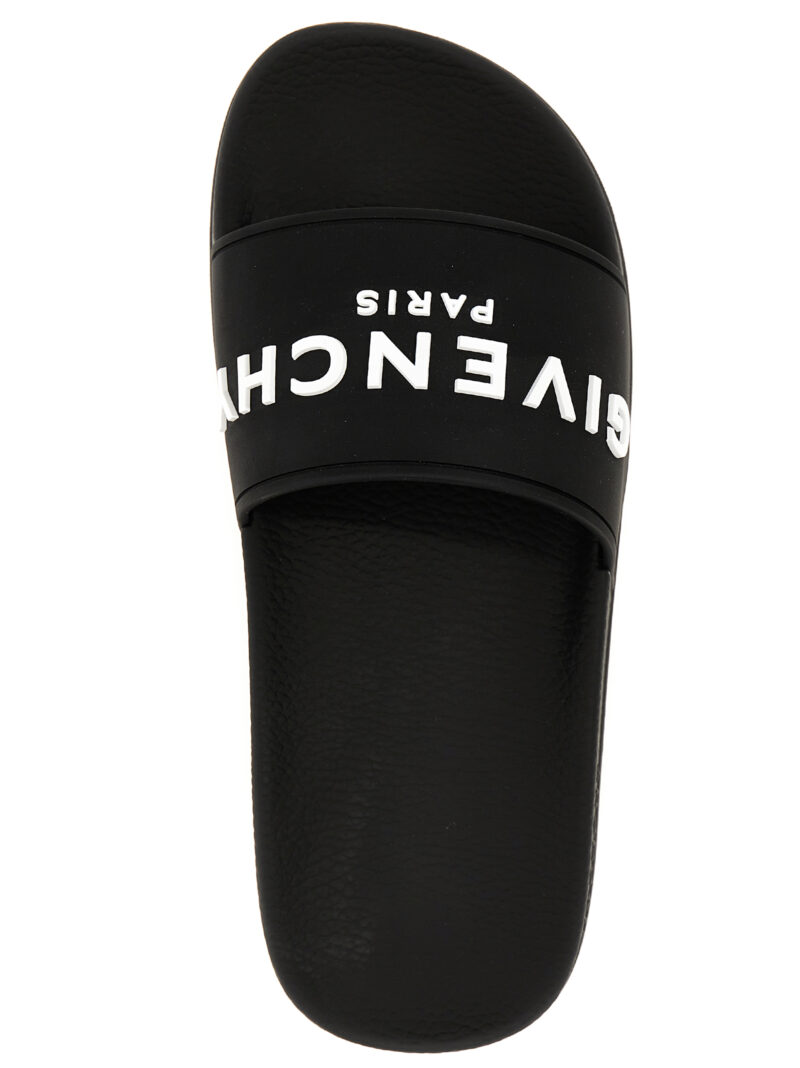 Logo slides Woman GIVENCHY White/Black