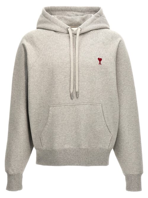 'Ami de coeur' hoodie AMI PARIS Gray