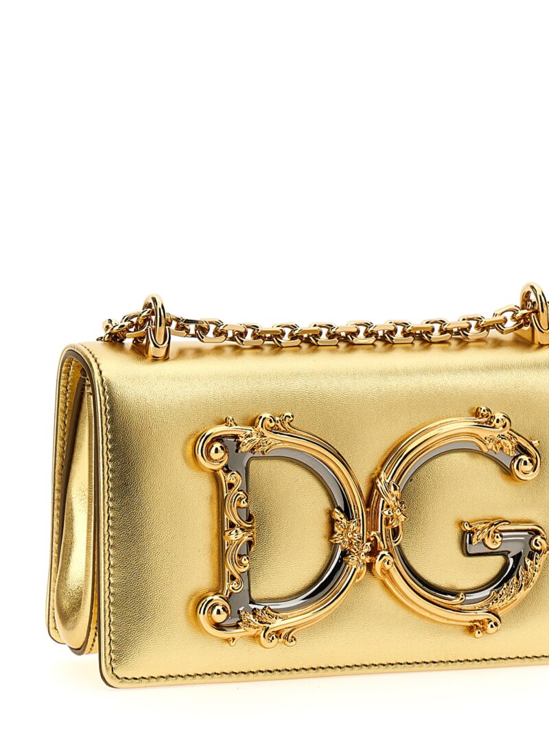 'DG Girls' crossbody bag Woman DOLCE & GABBANA Gold