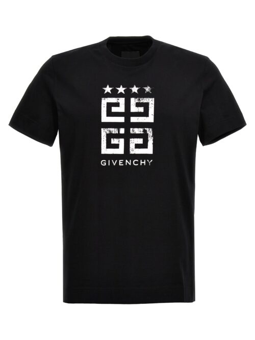 Logo print t-shirt GIVENCHY White/Black