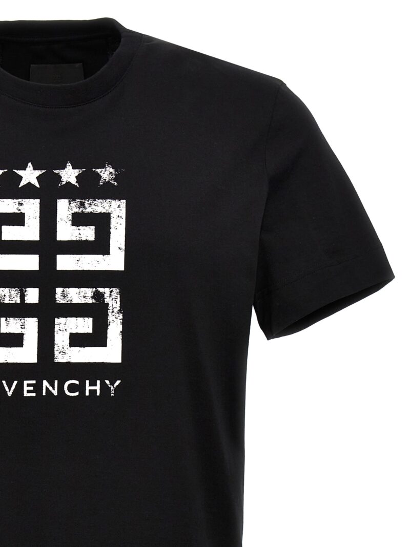 Logo print t-shirt Man GIVENCHY White/Black