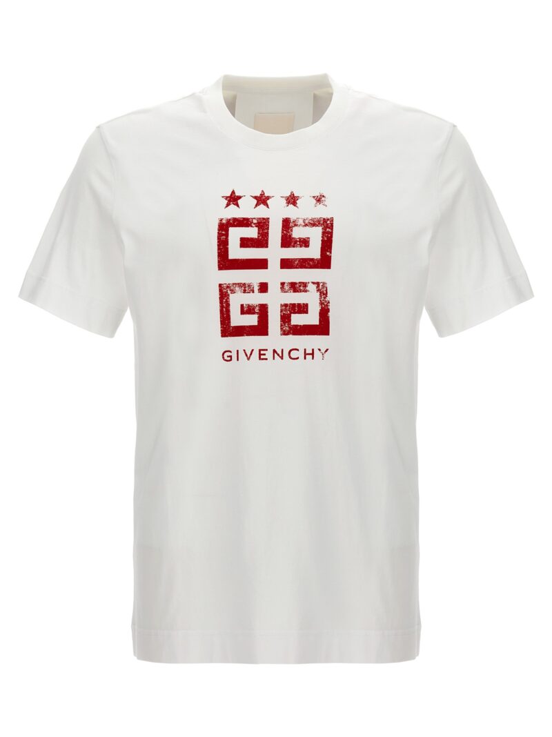 '4G Stars' T-shirt GIVENCHY White