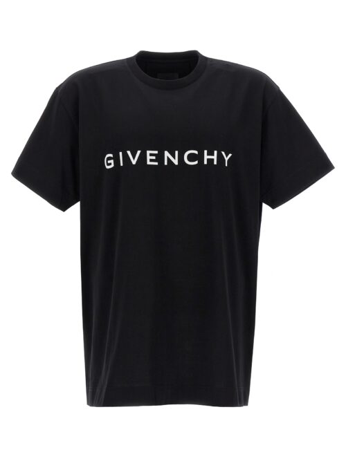 Logo print T-shirt GIVENCHY White/Black