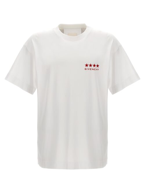 Logo print T-shirt GIVENCHY White