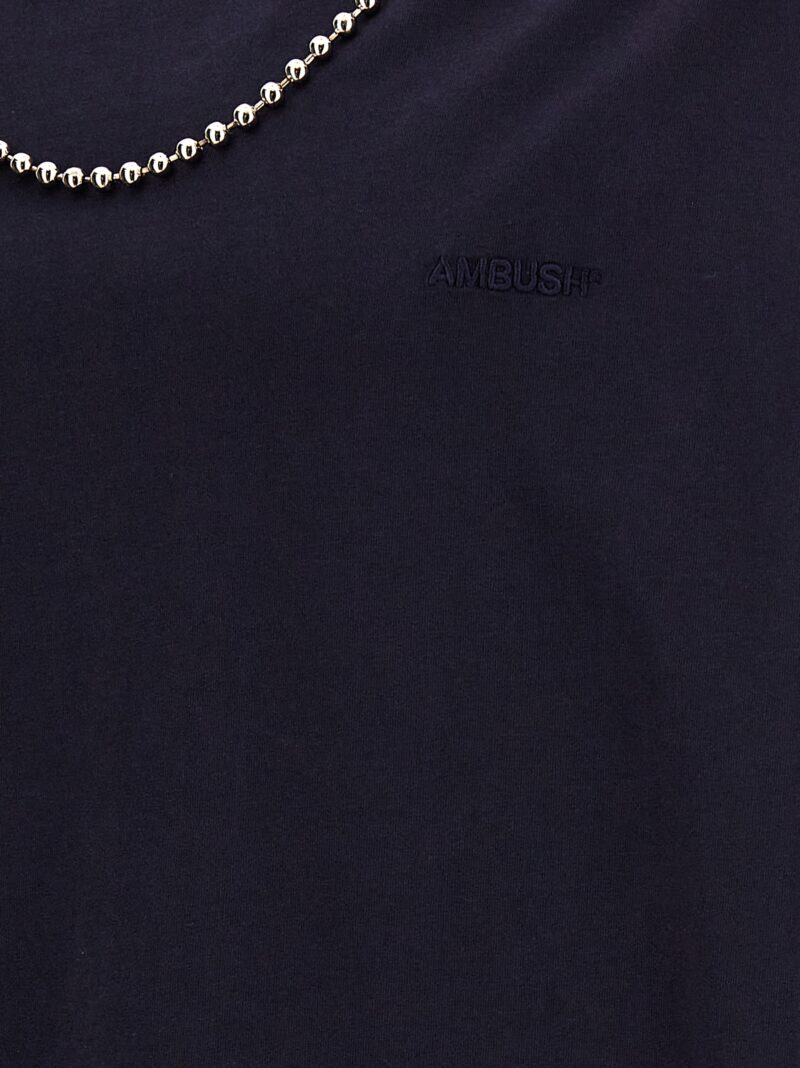 'Ballchain' T-shirt 100% cotton AMBUSH Blue