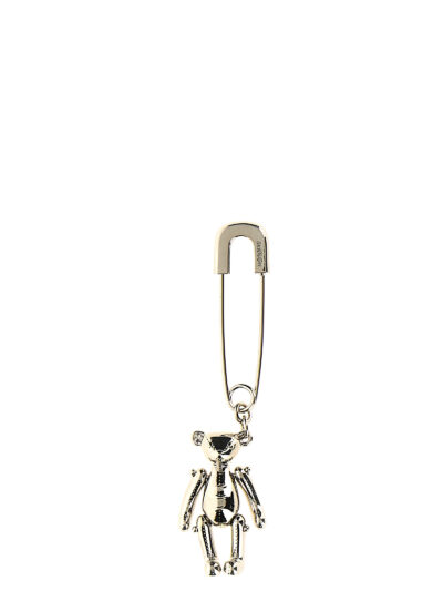 'Teddy Bear' single earrings AMBUSH Silver