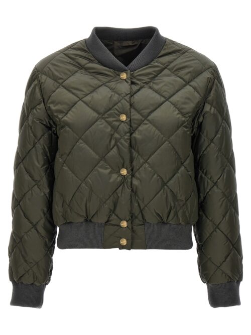 'Bsoft' reversible bomber jacket MAX MARA THE CUBE Green