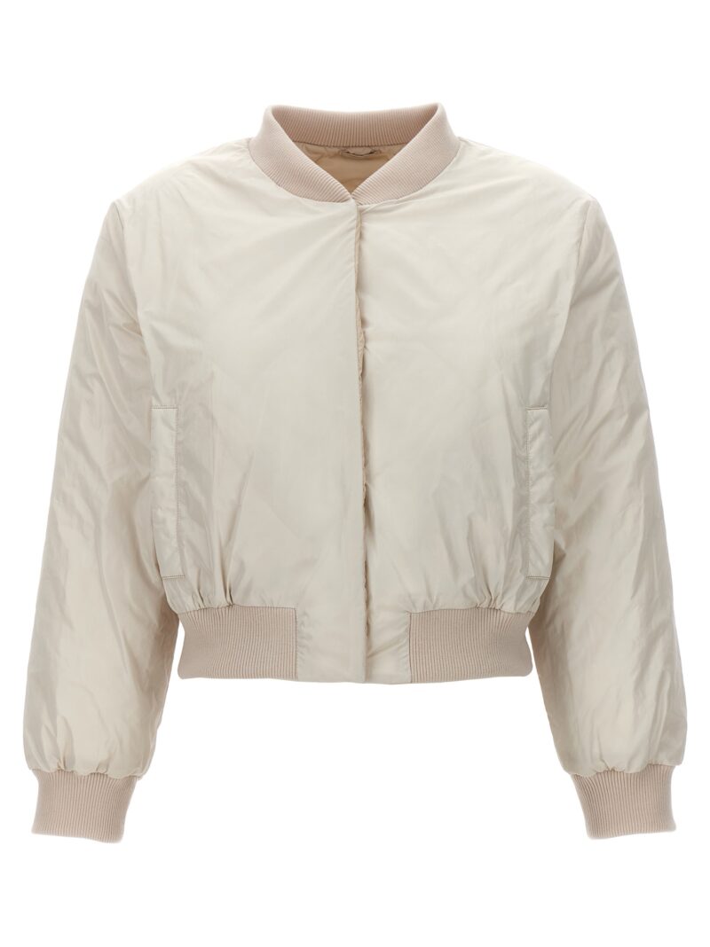 'Bsoft' reversible bomber jacket BSOFT081 MAX MARA THE CUBE Beige