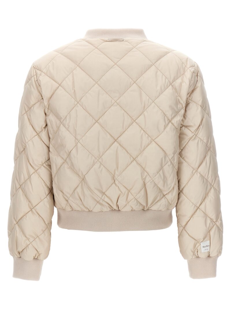 'Bsoft' reversible bomber jacket Woman MAX MARA THE CUBE Beige