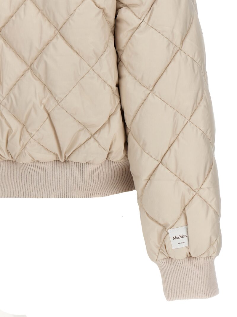 'Bsoft' reversible bomber jacket Spring Summer 2024 MAX MARA THE CUBE Beige