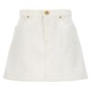 'Western' skirt BALMAIN White