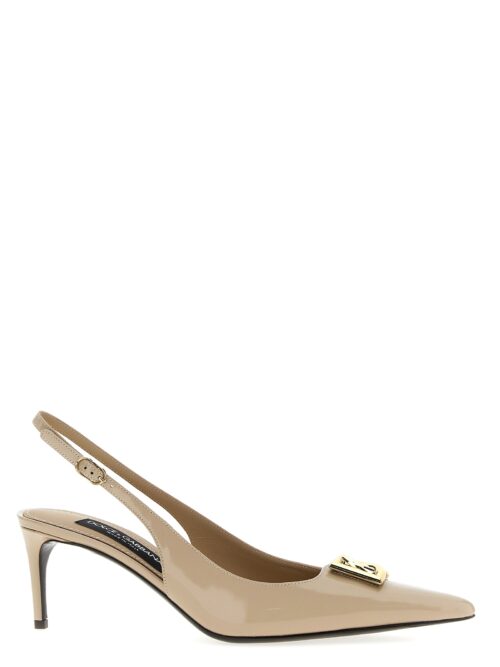 'Lollo' slingbacks DOLCE & GABBANA Beige