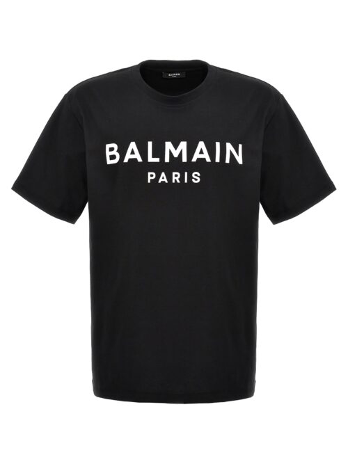 Logo print T-shirt BALMAIN White/Black