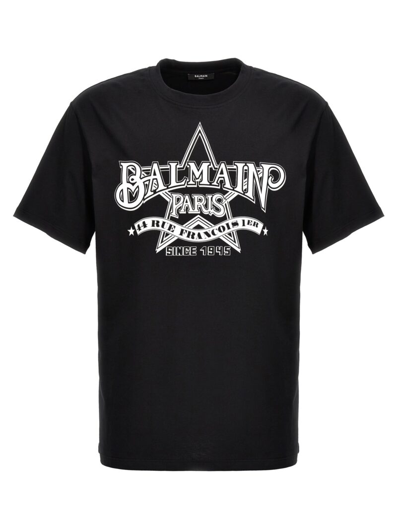 'Balmain Star' T-shirt BALMAIN White/Black