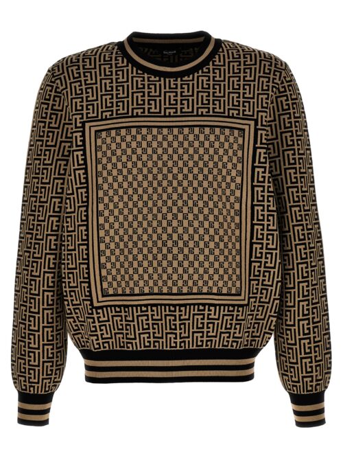 'Mini monogram' sweater BALMAIN Multicolor