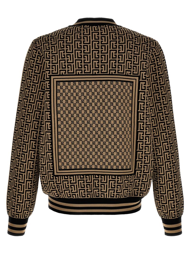 'Mini monogram' sweater CH1KD000KF79GFE BALMAIN Multicolor