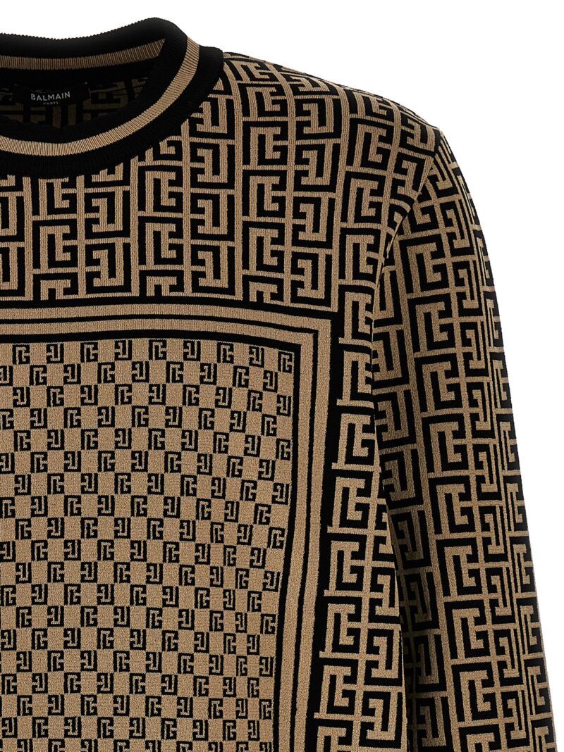 'Mini monogram' sweater Man BALMAIN Multicolor