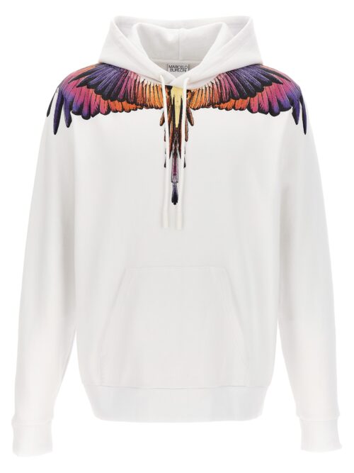 Printed hoodie MARCELO BURLON - COUNTY OF MILAN White