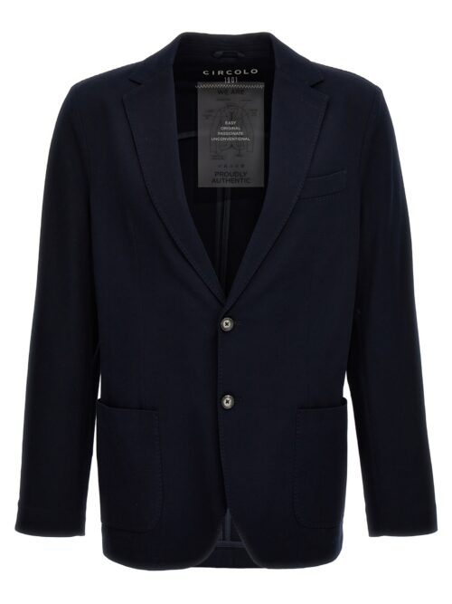 Single-breasted blazer CIRCOLO 1901 Blue