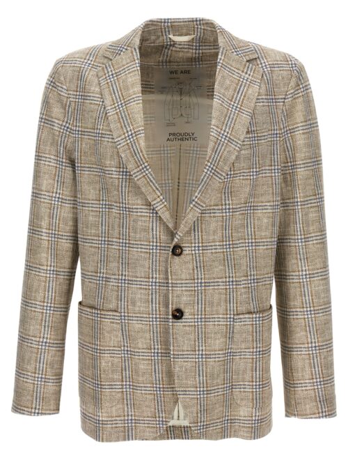 Check blazer jacket CIRCOLO 1901 Multicolor