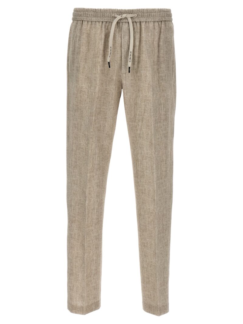 Barbed pants CIRCOLO 1901 Beige
