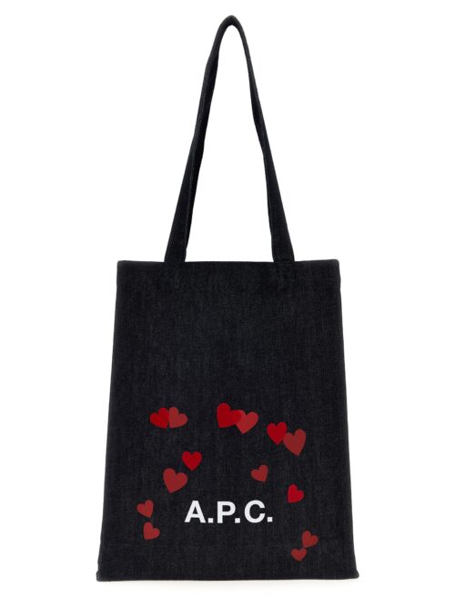 Valentine's Day capsule Lou shopping bag A.P.C. Blue