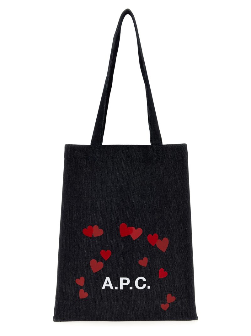 Valentine's Day capsule Lou shopping bag A.P.C. Blue