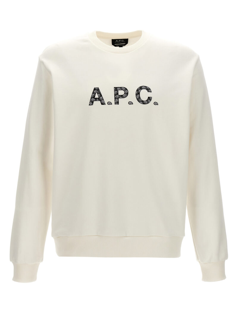 'Timothy' sweatshirt A.P.C. White/Black