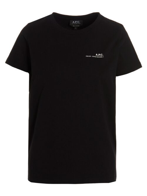 'Item' T-shirt A.P.C. Black