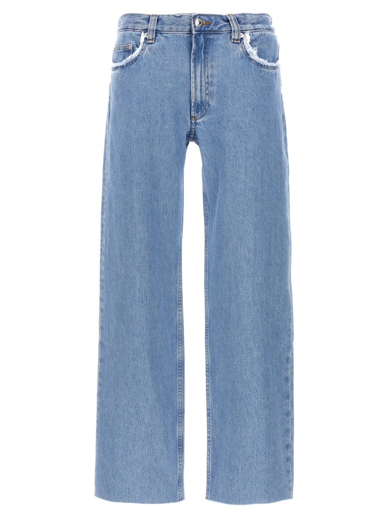 'Relaxed raw edge' jeans A.P.C. Light Blue