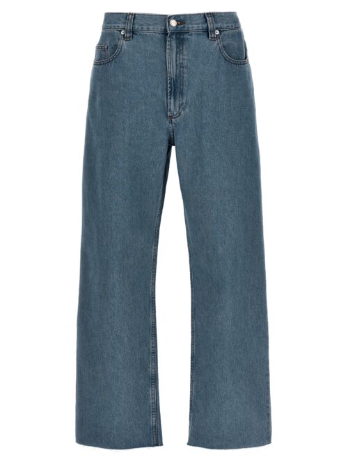 'Relaxed raw edge' jeans A.P.C. Light Blue