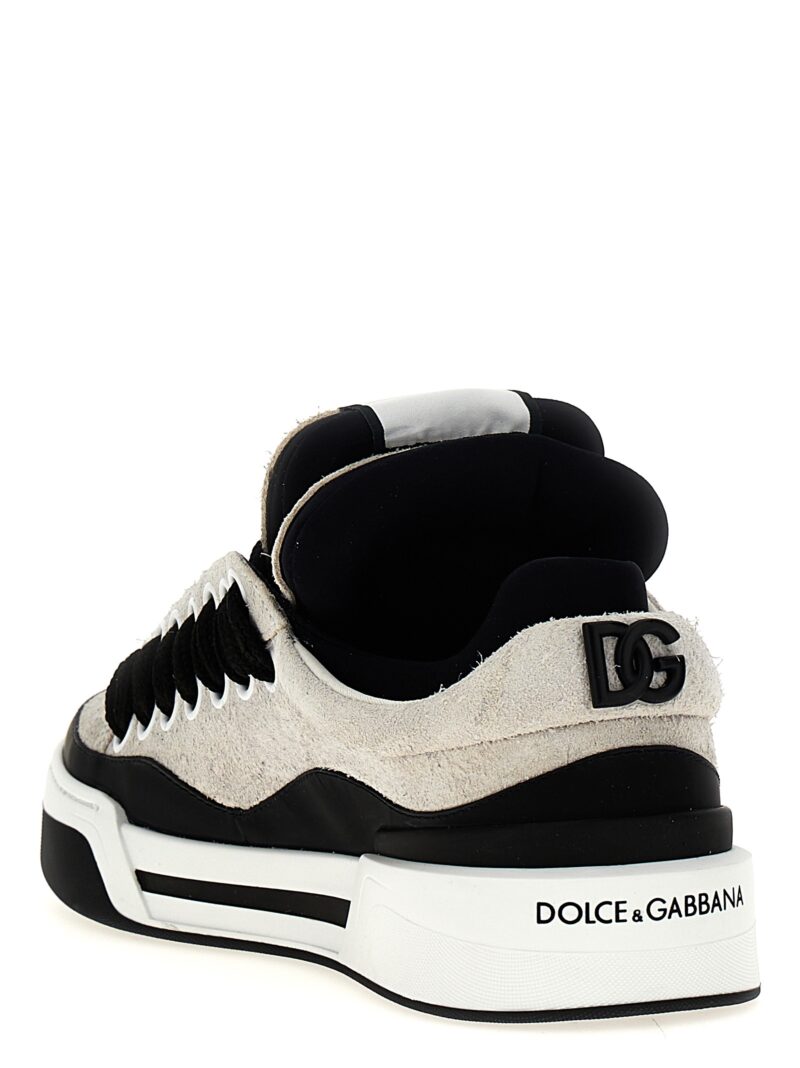 'New Roma' sneakers Man DOLCE & GABBANA White/Black