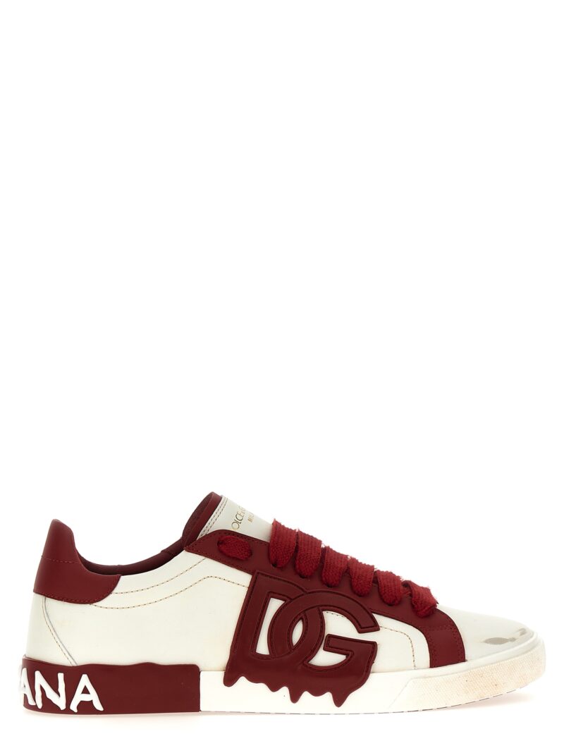 'Portofino Vintage' sneakers DOLCE & GABBANA Bordeaux