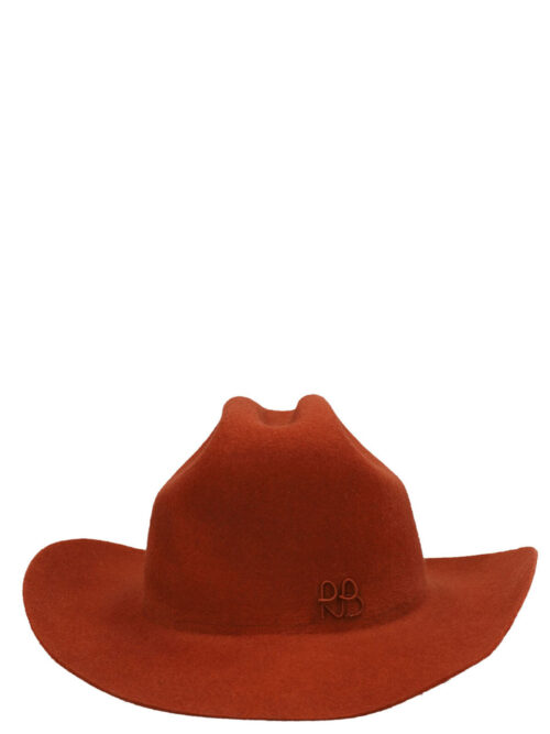 Wide brim hat RUSLAN BAGINSKIY Brown