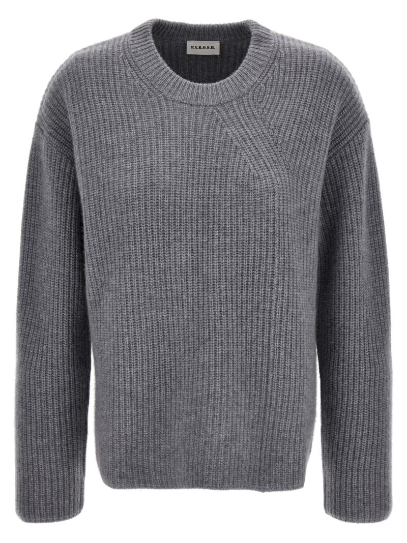 Cashmere sweater P.A.R.O.S.H. Gray