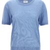 Short Sleeve Sweater P.A.R.O.S.H. Light Blue