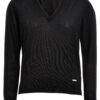 V-neck sweater KITON Black