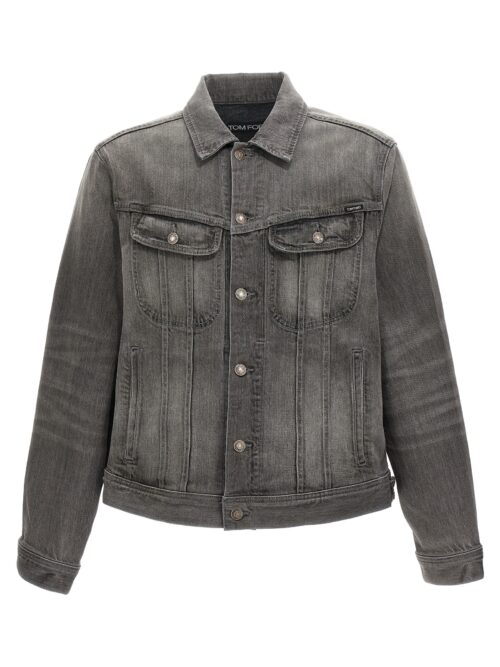 Denim jacket TOM FORD Gray