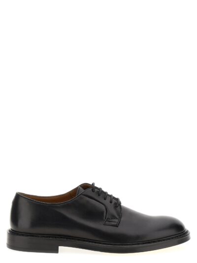 Leather derby DOUCAL'S Black