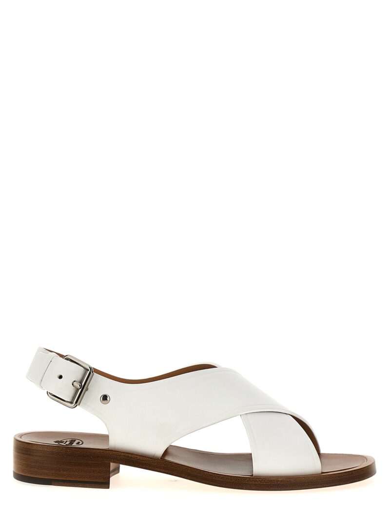 Crossed band sandals CHURCH'S White