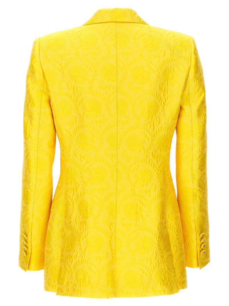 Single-breasted turlington blazer F29UCTHJMOKA3776 DOLCE & GABBANA Yellow