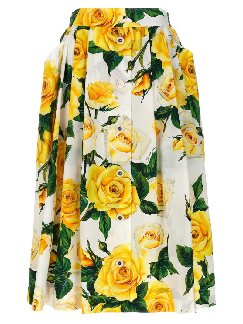 'Rose Gialle' skirt DOLCE & GABBANA Multicolor
