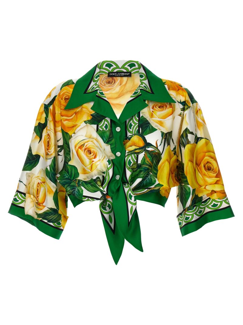 'Rose Gialle' shirt DOLCE & GABBANA Multicolor