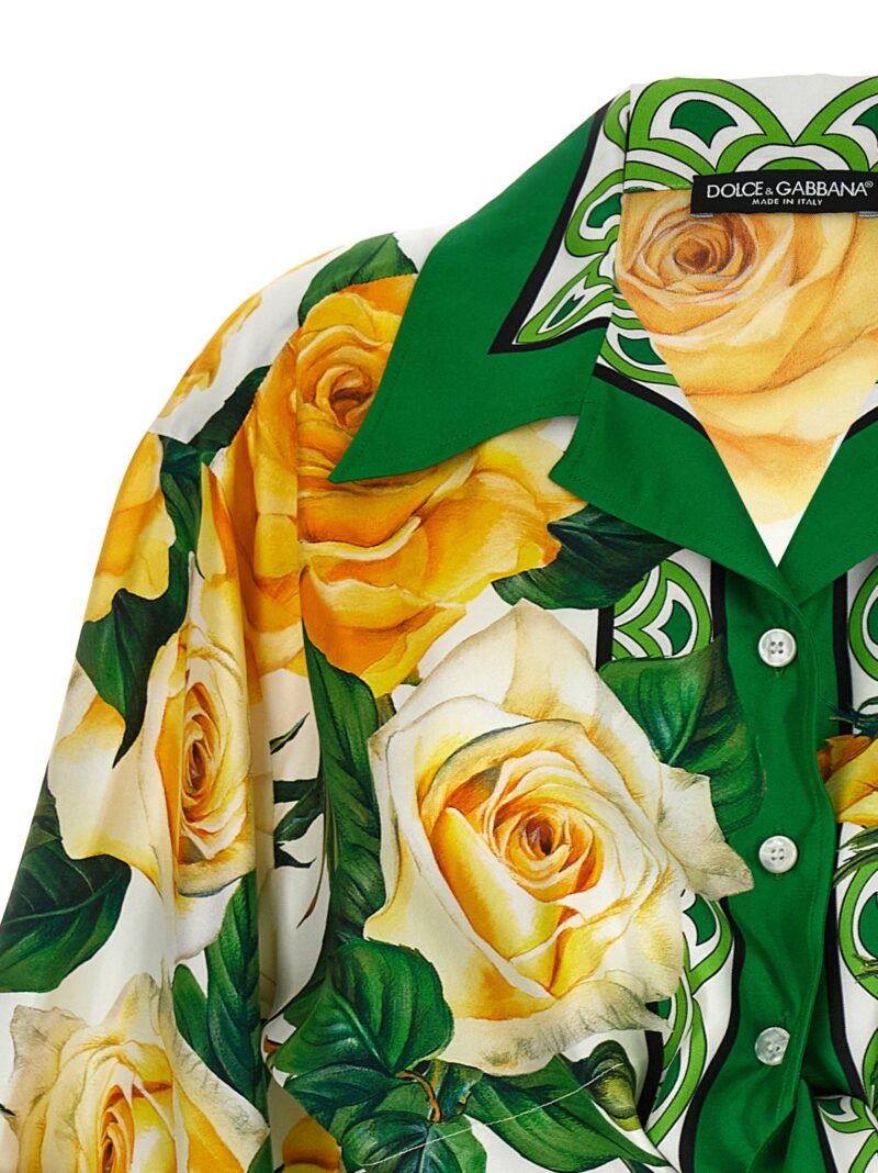 'Rose Gialle' shirt Woman DOLCE & GABBANA Multicolor