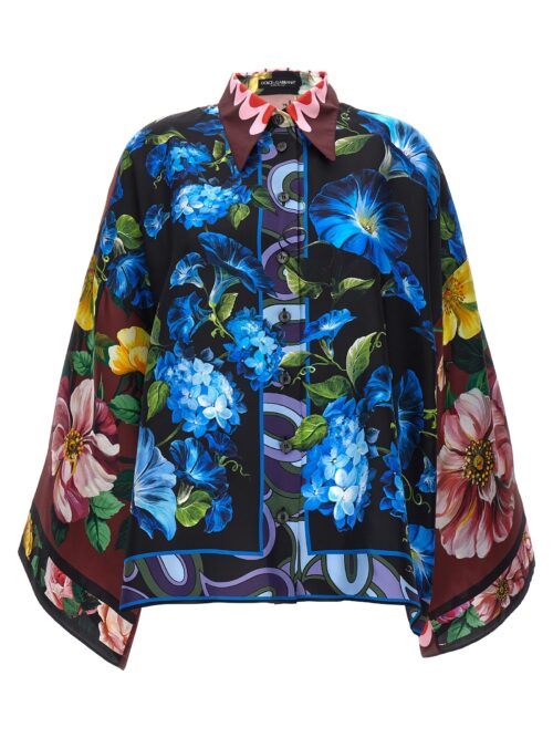 Floral print shirt DOLCE & GABBANA Multicolor