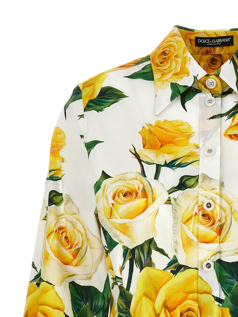 'Rose Gialle' shirt Woman DOLCE & GABBANA Multicolor