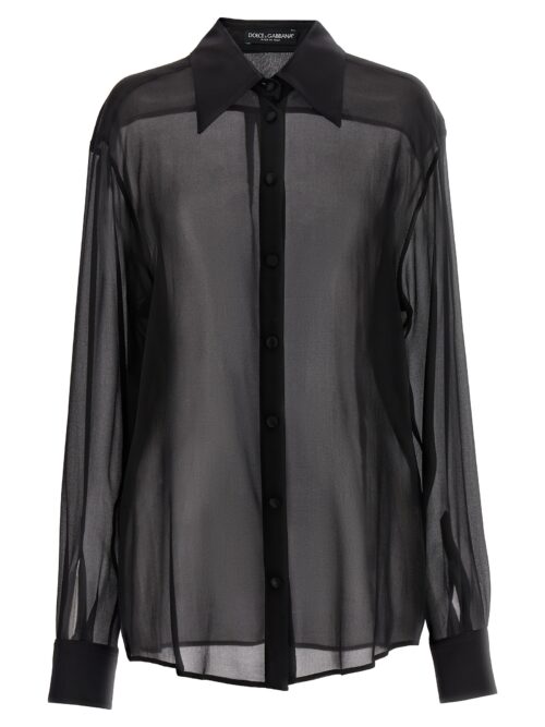 Chiffon shirt DOLCE & GABBANA Black