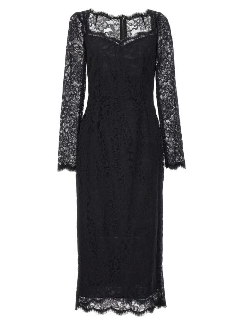 Lace dress DOLCE & GABBANA Black