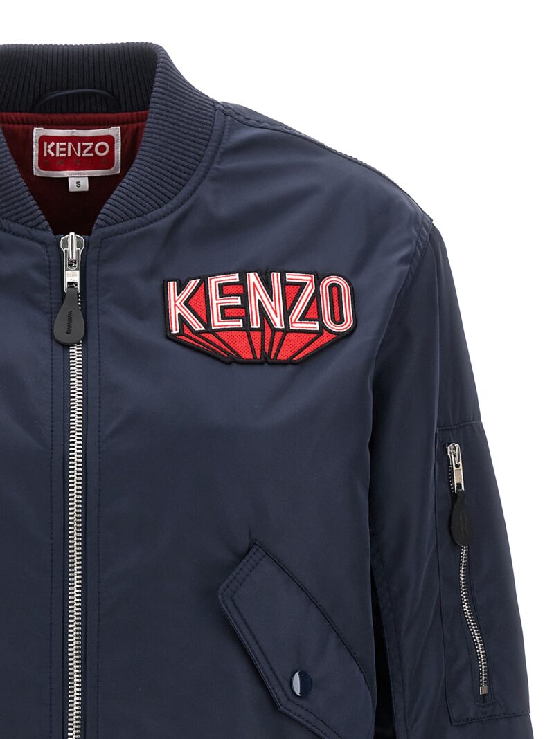 'Kenzo 3D' bomber jacket Woman KENZO Blue