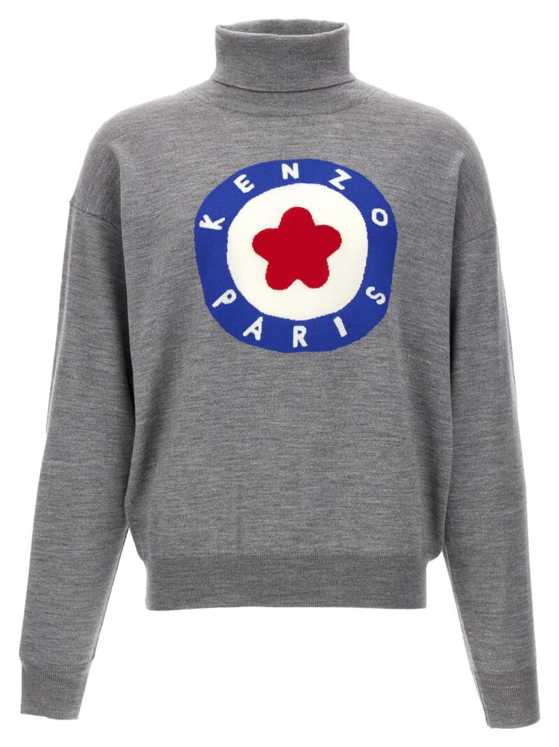 'Kenzo Target' turtleneck sweater KENZO Gray